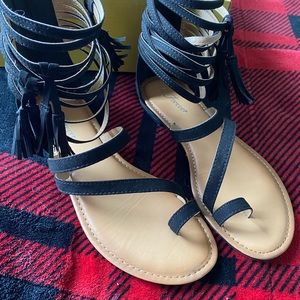 Forever wrap sandal